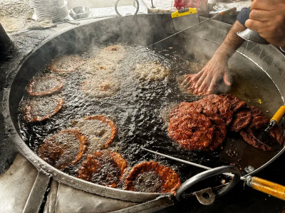 Chapli Kabab in Peshawar Chapli Kabab in Peshawar