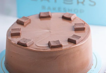 Dairy Milk Cake – Order Layers Bakeshop Online Layers Bakeshop Dairy Milk Cake with creamy milk chocolate decoration