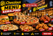 Cheezious Menu Rawalpindi 2026 | Prices & Contact Number Cheezious Menu Rawalpindi pizza deals and contact number