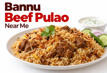 Bannu Beef Pulao Near Me – Order Beef Pulao Online annu beef pulao with tender beef and aromatic rice