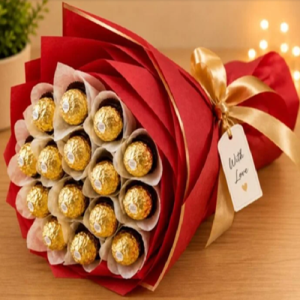 16 Pieces Ferrero Rocher Bouquet