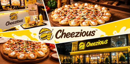 Cheezious Crown Crust Pizza Cheezious Crown Crust Pizza with cheesy crown edges, chicken tikka, olives and capsicum