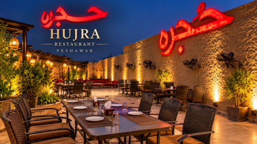 Hujra Restaurant, Ring Road Hujra Restaurant Peshawar building on Ring Road, Achini Payan